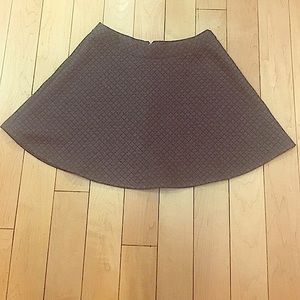 ❌SOLD❌Forever 21 Gray A-line Patterned Skirt